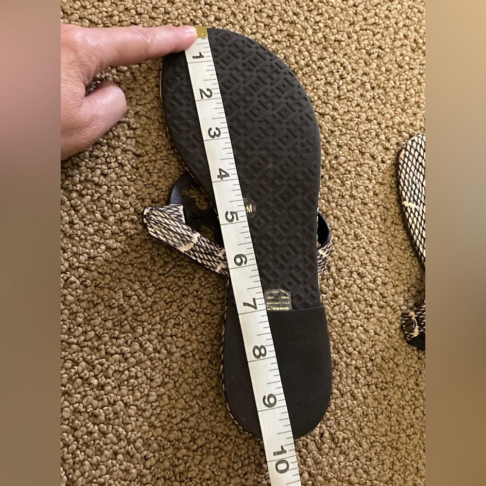 TORY BURCH Miller Sandals Metal Logo - Picture 10 of 15